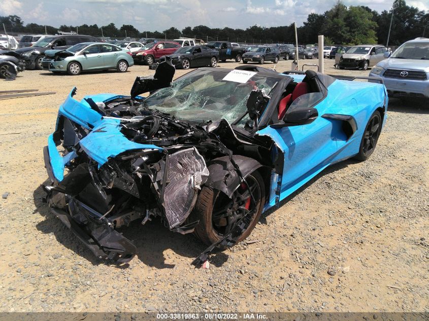 2022 CHEVROLET CORVETTE 2LT VIN: 1G1YB3D46N5124322