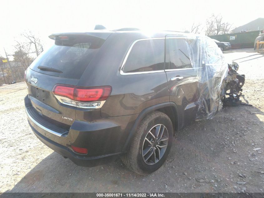 2021 JEEP GRAND CHEROKEE LIMITED VIN: 1C4RJFBG4MC727650