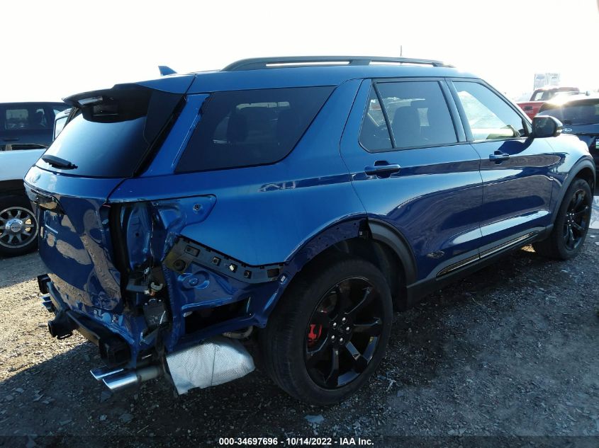 2020 FORD EXPLORER ST VIN: 1FM5K8GC8LGA27372