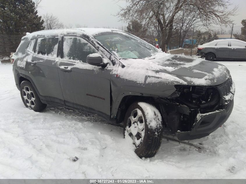 2022 JEEP COMPASS TRAILHAWK VIN: 3C4NJDDB1NT160100