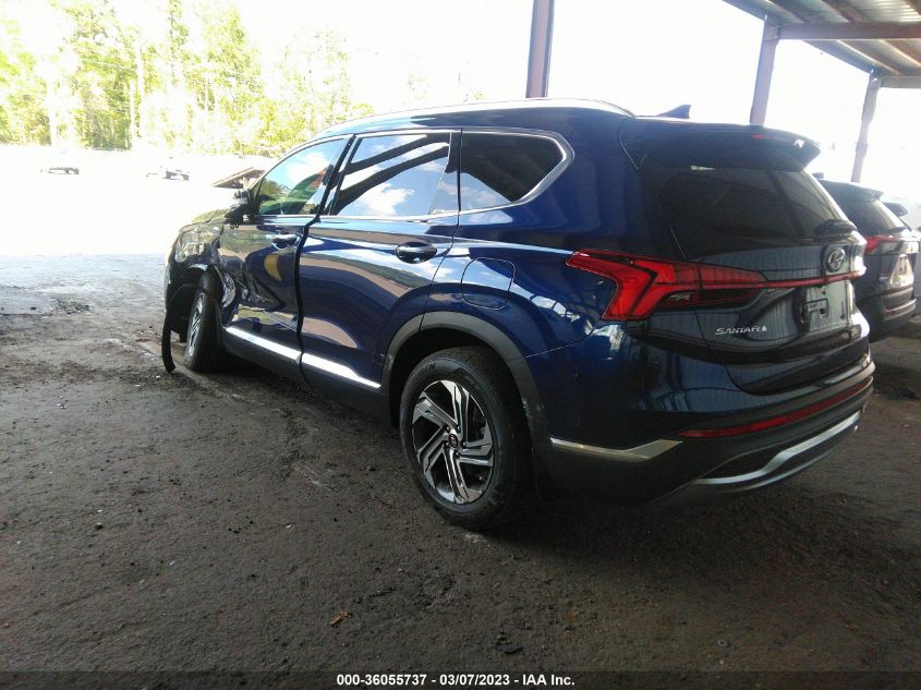 2022 HYUNDAI SANTA FE SEL VIN: 5NMS34AJ6NH476310