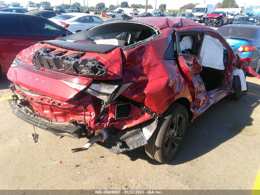 2023 HYUNDAI ELANTRA SEL VIN: KMHLM4AG9PU455190