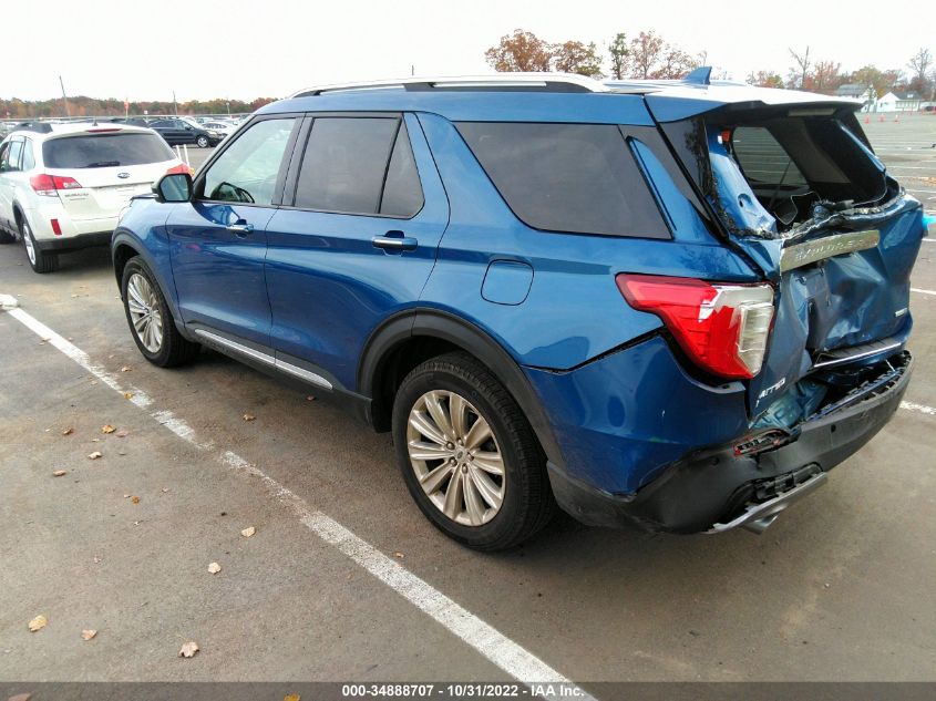 2020 FORD EXPLORER LIMITED VIN: 1FMSK8FH5LGA21531