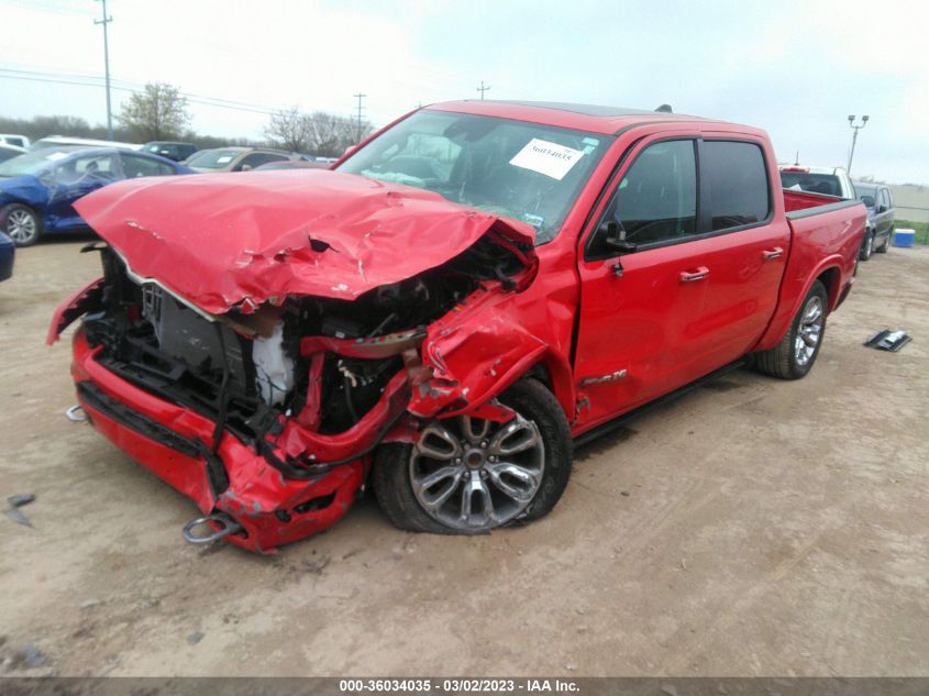 2022 RAM 1500 LARAMIE VIN: 1C6SRFJM3NN171748