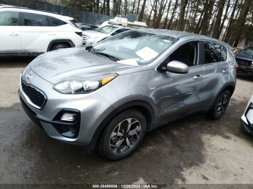2022 KIA SPORTAGE LX VIN: KNDPMCAC2N7954521