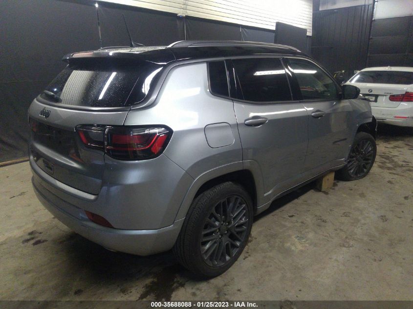 2022 JEEP COMPASS HIGH ALTITUDE VIN: 3C4NJDCB9NT179284