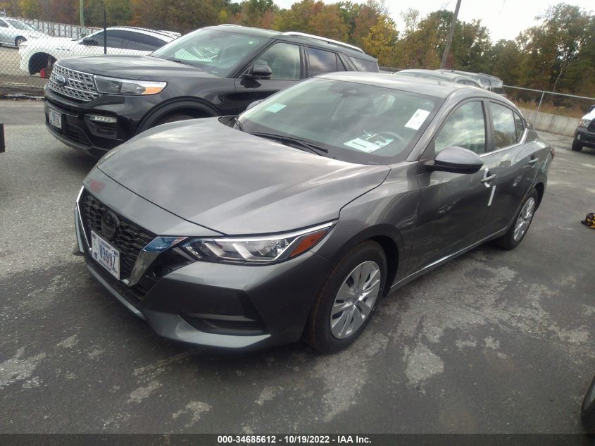 2022 NISSAN SENTRA S VIN: 3N1AB8BV9NY288669