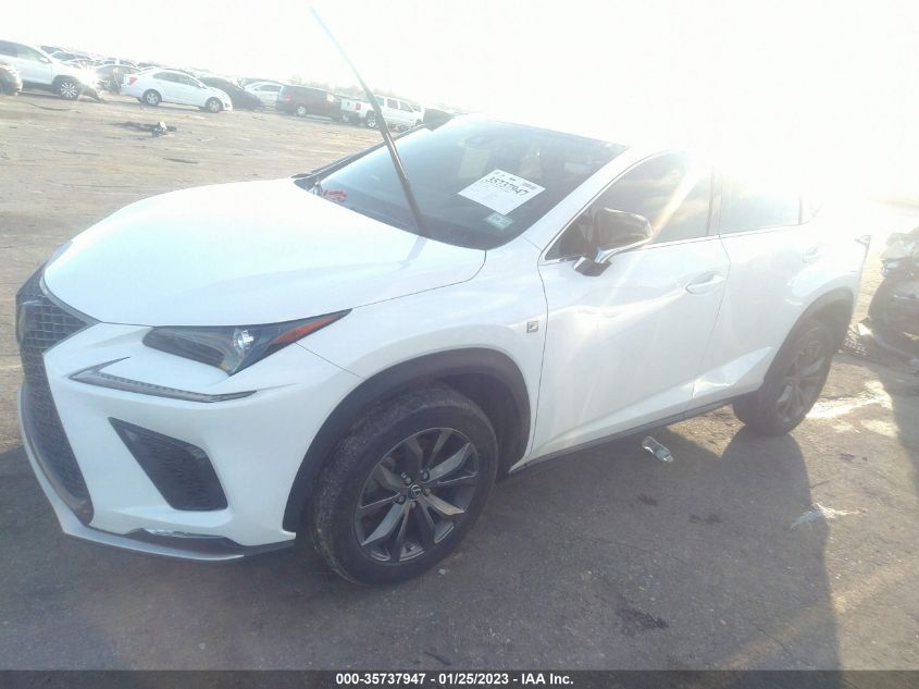2021 LEXUS NX VIN: JTJSARBZ7M5029037