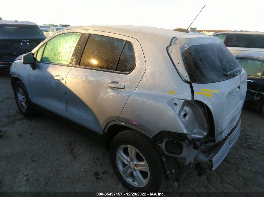 2020 CHEVROLET TRAX LS VIN: 3GNCJKSB3LL301333