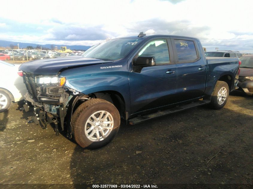 2020 CHEVROLET SILVERADO 1500 RST VIN: 3GCPWDED9LG399460