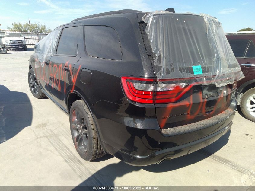 2021 DODGE DURANGO GT PLUS VIN: 1C4RDHDG0MC883782