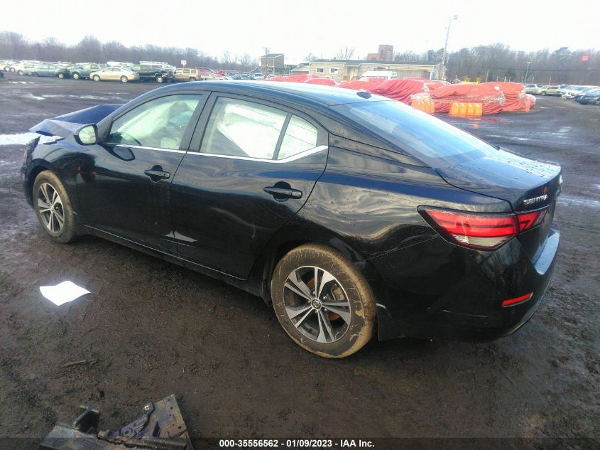 2021 NISSAN SENTRA SV VIN: 3N1AB8CV4MY276975