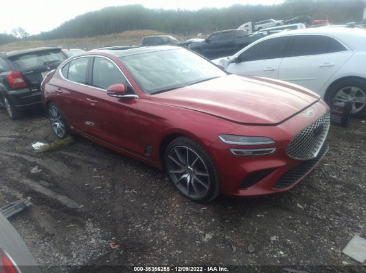 2022 GENESIS G70 2.0T VIN: KMTG34TA0NU103177