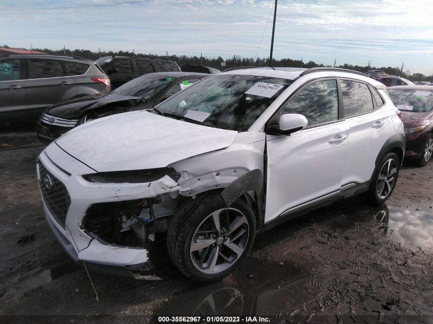 2021 HYUNDAI KONA LIMITED VIN: KM8K33A5XMU731637