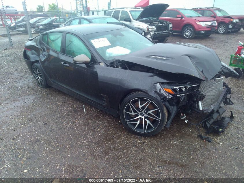 2022 KIA STINGER GT-LINE VIN: KNAE35LD6N6101053