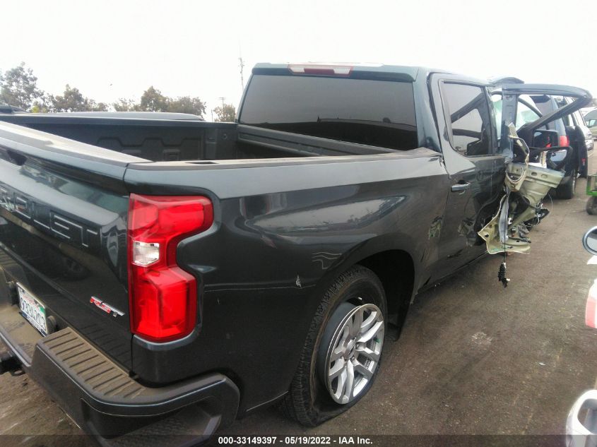 2021 CHEVROLET SILVERADO 1500 RST VIN: 3GCUYEED7MG114257