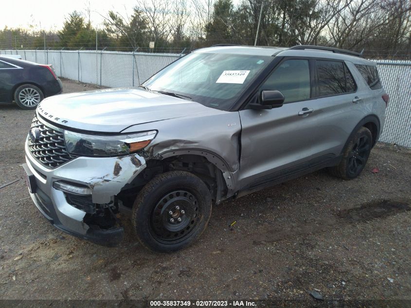 2022 FORD EXPLORER ST-LINE VIN: 1FMSK7KH2NGC45648