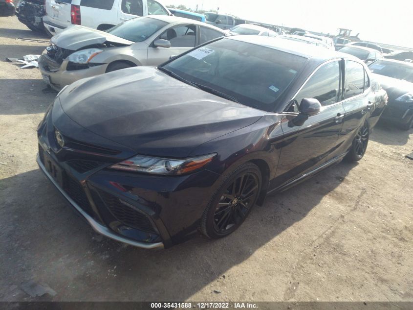 2022 TOYOTA CAMRY XSE VIN: 4T1K61AK0NU048591