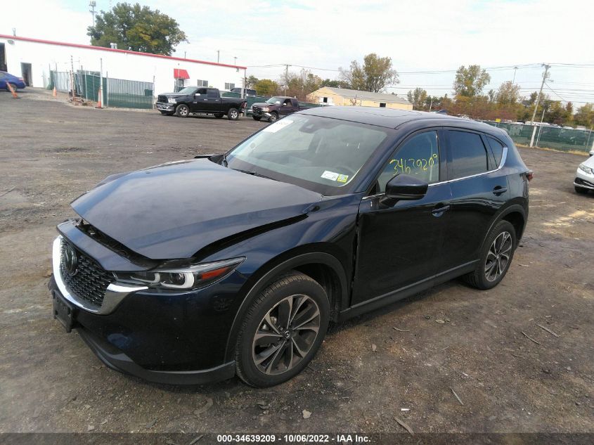 2022 MAZDA CX-5 2.5 S PREMIUM PACKAGE VIN: JM3KFBDM1N1523925