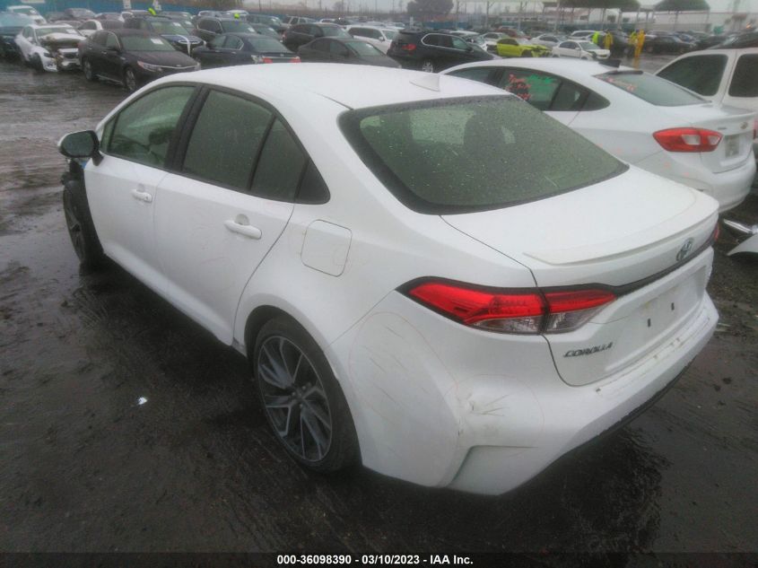 2022 TOYOTA COROLLA SE/SE NIGHTSHADE/APEX SE VIN: JTDS4MCE1N3503831