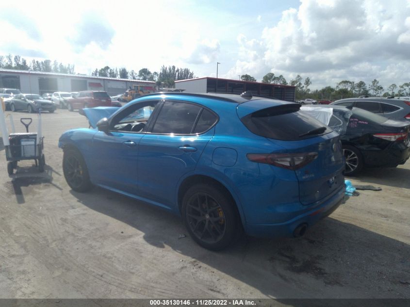 2021 ALFA ROMEO STELVIO TI SPORT VIN: ZASPAKBN3M7D02239