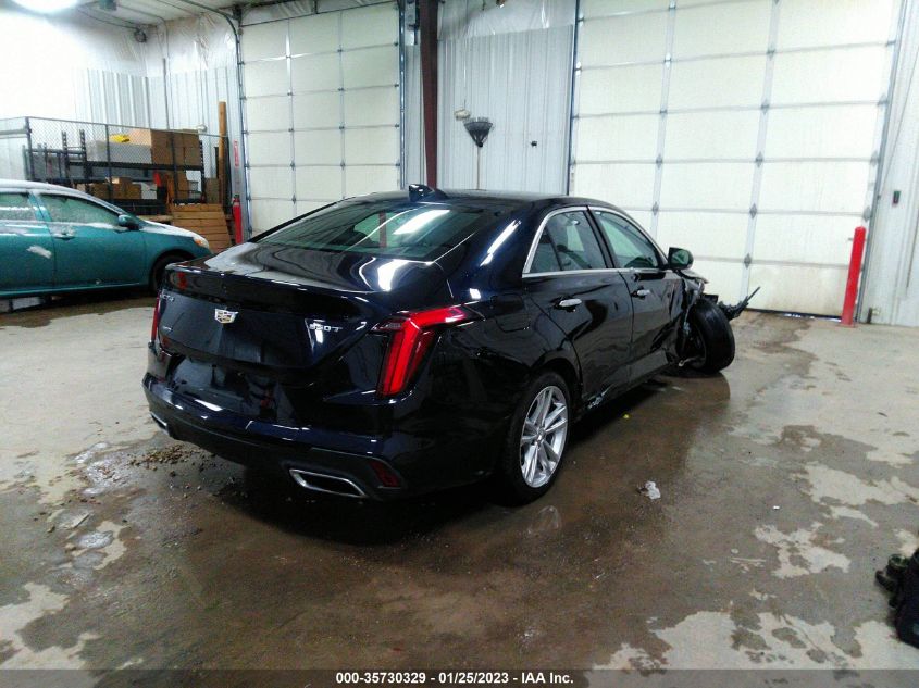 2021 CADILLAC CT4 LUXURY VIN: 1G6DK5RK0M0117647