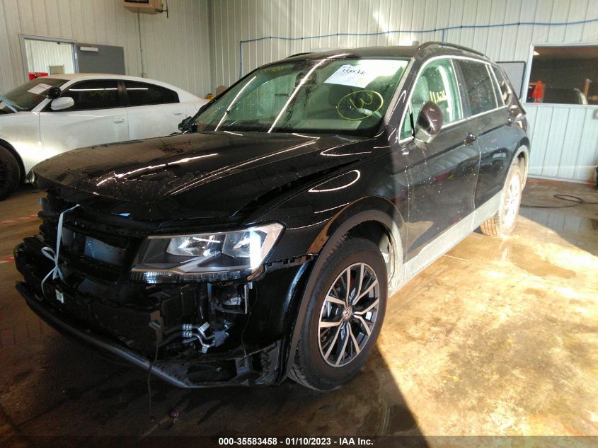 2021 VOLKSWAGEN TIGUAN S VIN: 3VV1B7AX0MM156854