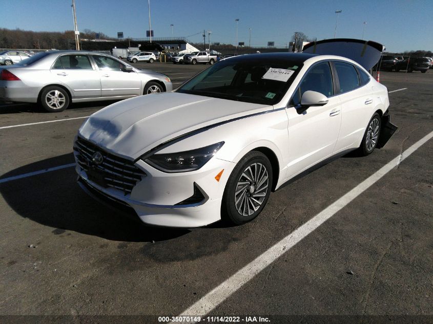 2021 HYUNDAI SONATA HYBRID LIMITED VIN: KMHL54JJ5MA035898