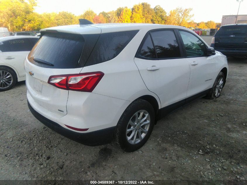 2021 CHEVROLET EQUINOX LS VIN: 3GNAXSEV4MS164860