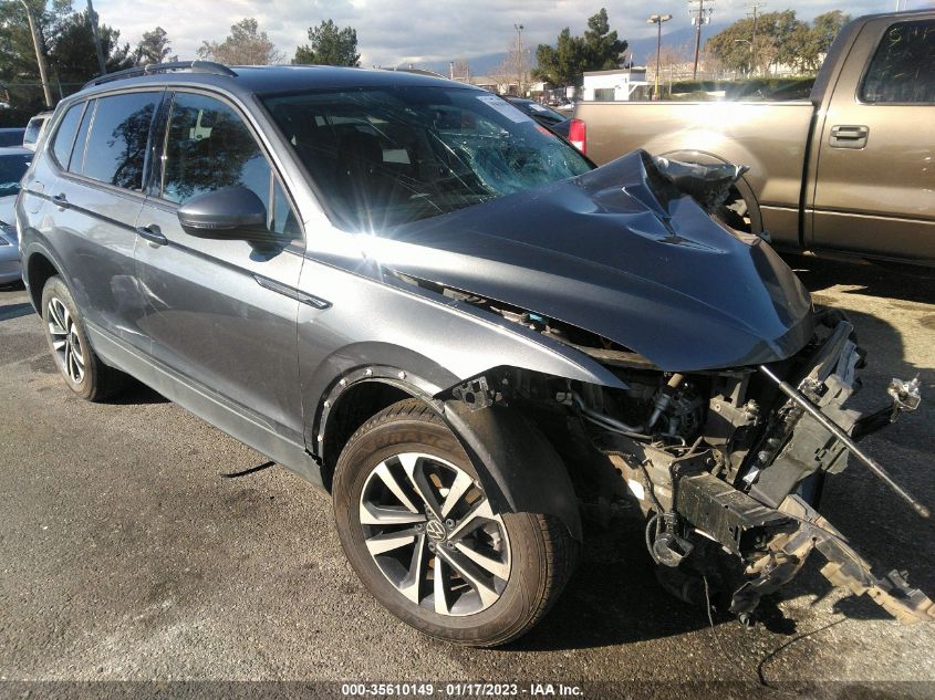 2022 VOLKSWAGEN TIGUAN S VIN: 3VV1B7AX7NM122766