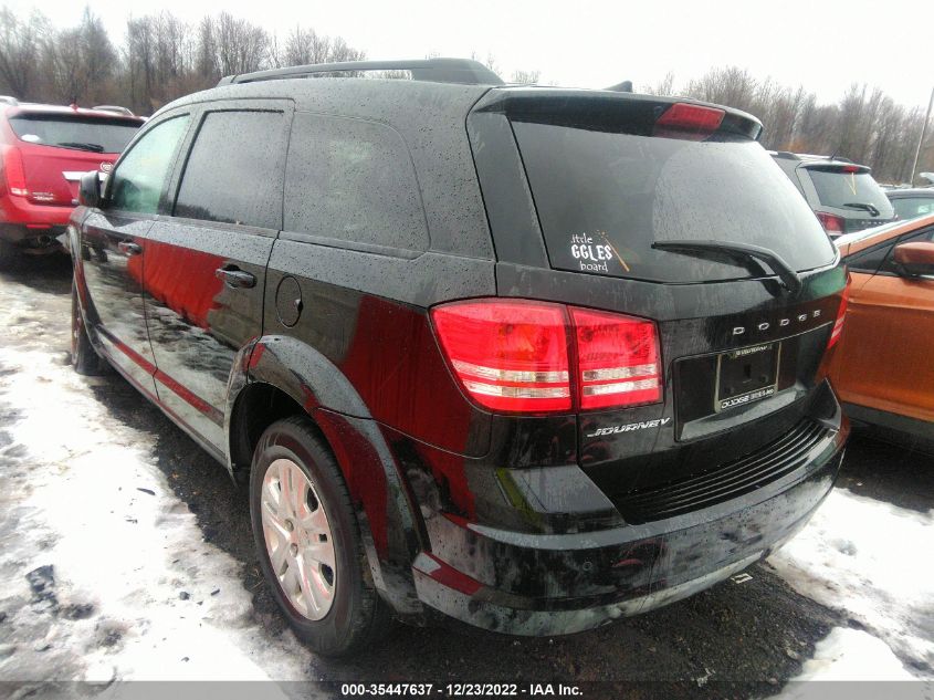 2020 DODGE JOURNEY SE VALUE VIN: 3C4PDCAB7LT235426