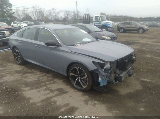 2022 HONDA ACCORD SEDAN SPORT VIN: 1HGCV1F35NA093770