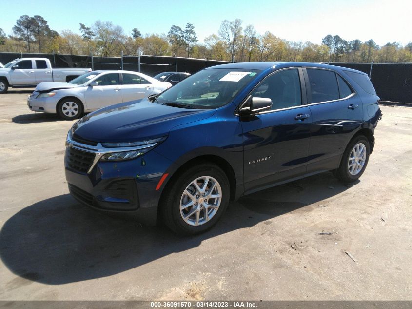 2022 CHEVROLET EQUINOX LS VIN: 3GNAXHEV2NS160374