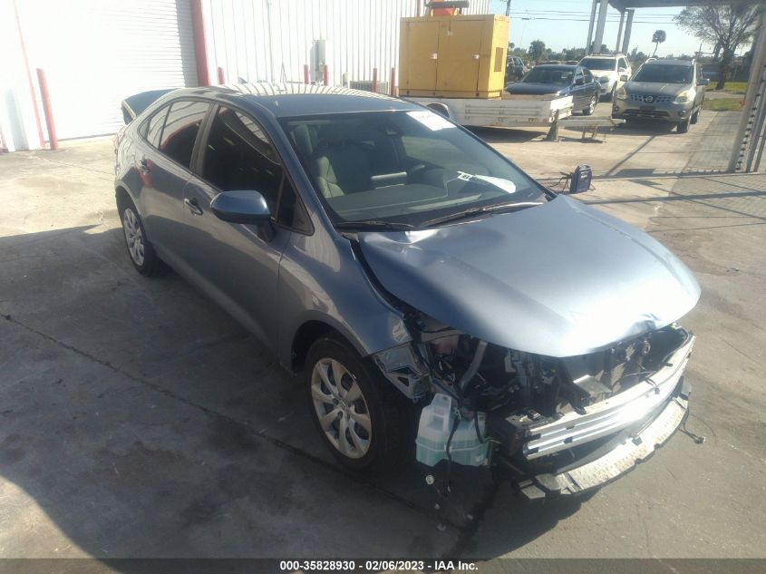 2022 TOYOTA COROLLA LE VIN: JTDEPMAE2NJ192736