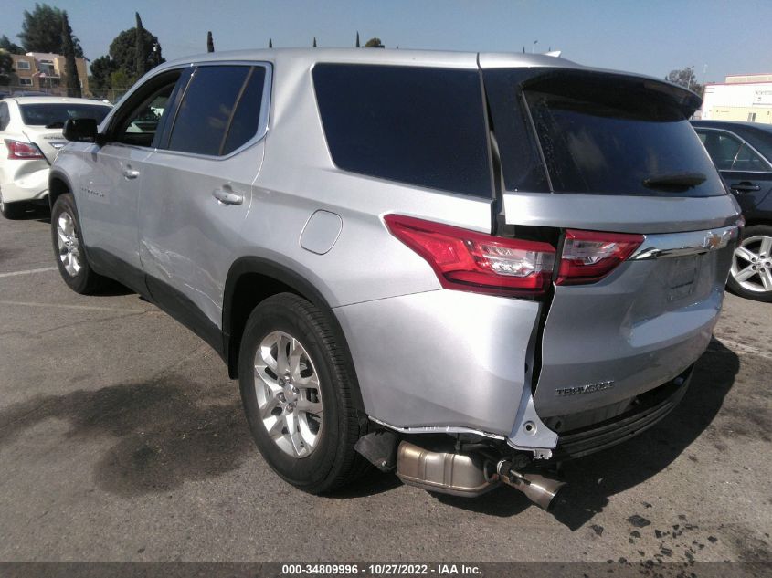 2021 CHEVROLET TRAVERSE LS VIN: 1GNERFKW5MJ236697