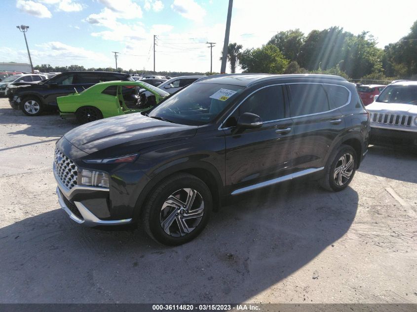 2022 HYUNDAI SANTA FE SEL VIN: 5NMS64AJ3NH428304