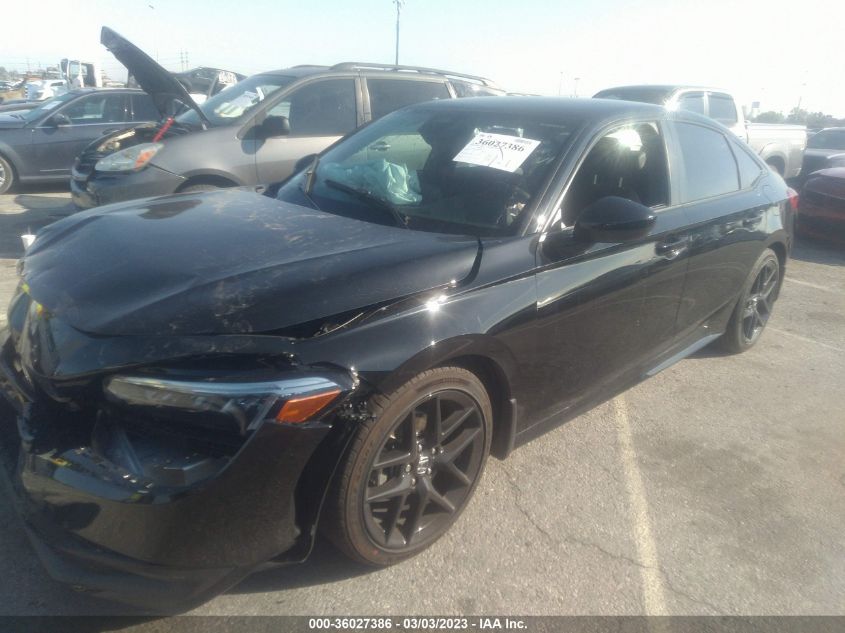 2023 HONDA CIVIC SEDAN SPORT VIN: 2HGFE2F57PH503574