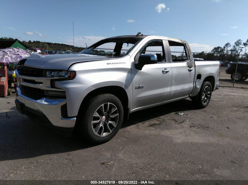 2021 CHEVROLET SILVERADO 1500 LT VIN: 3GCPWCED3MG307495