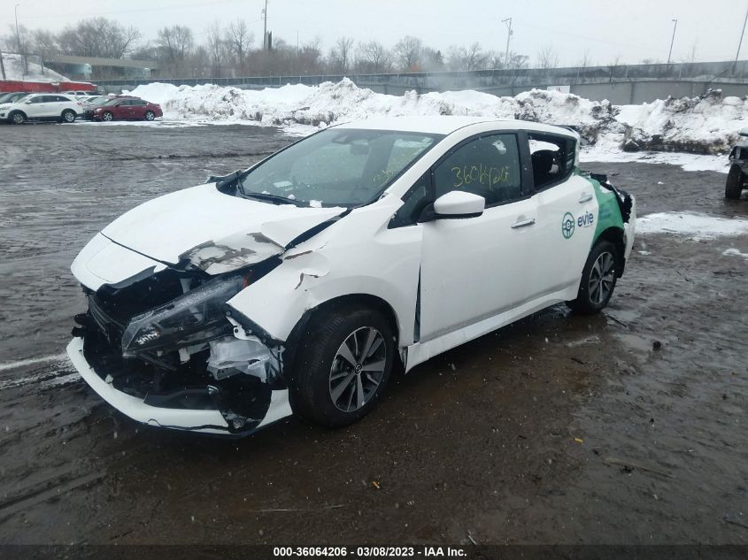 2022 NISSAN LEAF S PLUS VIN: 1N4BZ1BV8NC563709