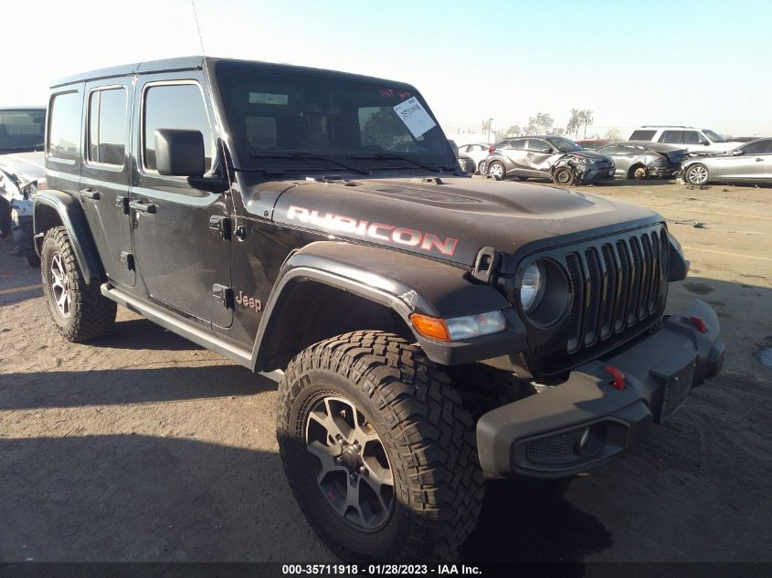 2021 JEEP WRANGLER UNLIMITED RUBICON VIN: 1C4JJXFMXMW520505