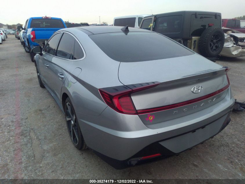 2021 HYUNDAI SONATA SEL PLUS VIN: 5NPEJ4J26MH072341