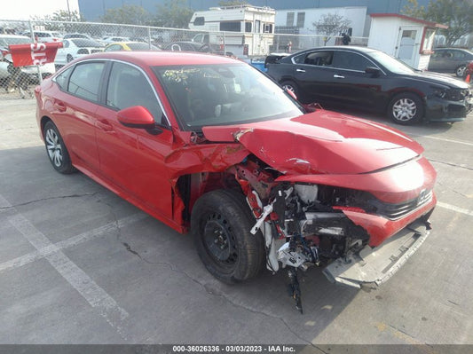 2022 HONDA CIVIC SEDAN LX VIN: 2HGFE2F22NH507339
