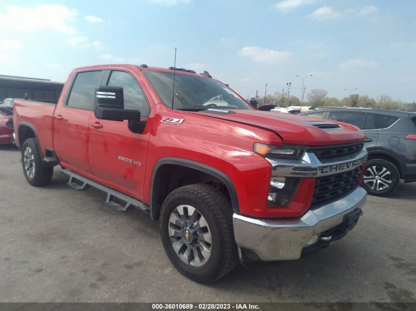 2022 CHEVROLET SILVERADO 2500HD LT VIN: 1GC1YNEY8NF155523