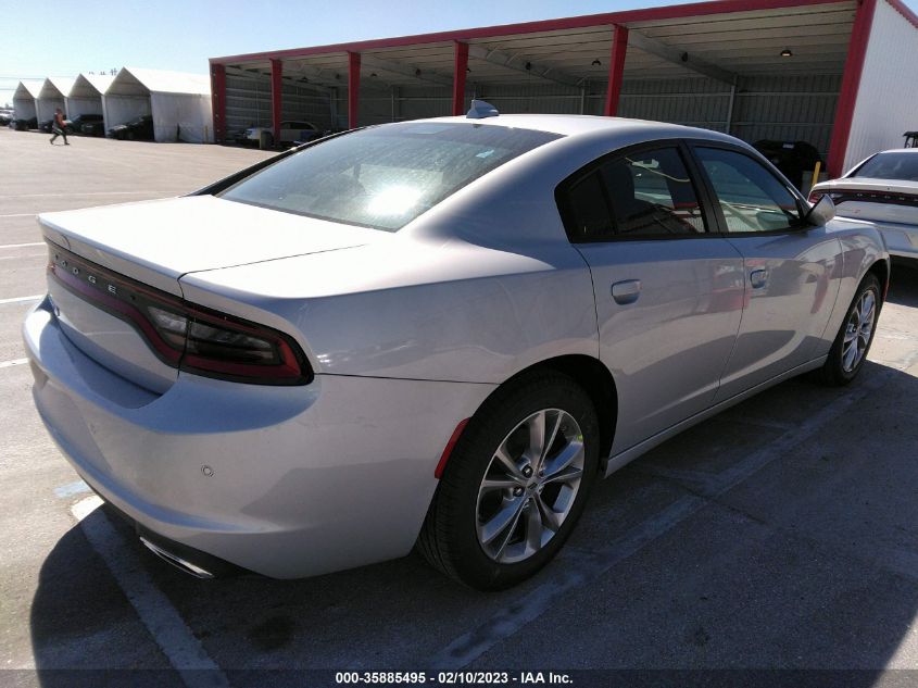 2022 DODGE CHARGER SXT VIN: 2C3CDXJG3NH265010