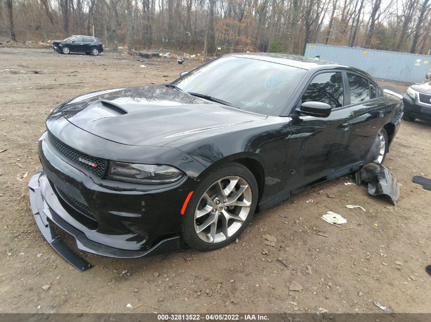 2021 DODGE CHARGER GT VIN: 2C3CDXHG5MH658625