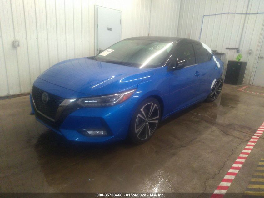 2022 NISSAN SENTRA SR VIN: 3N1AB8DV5NY302239