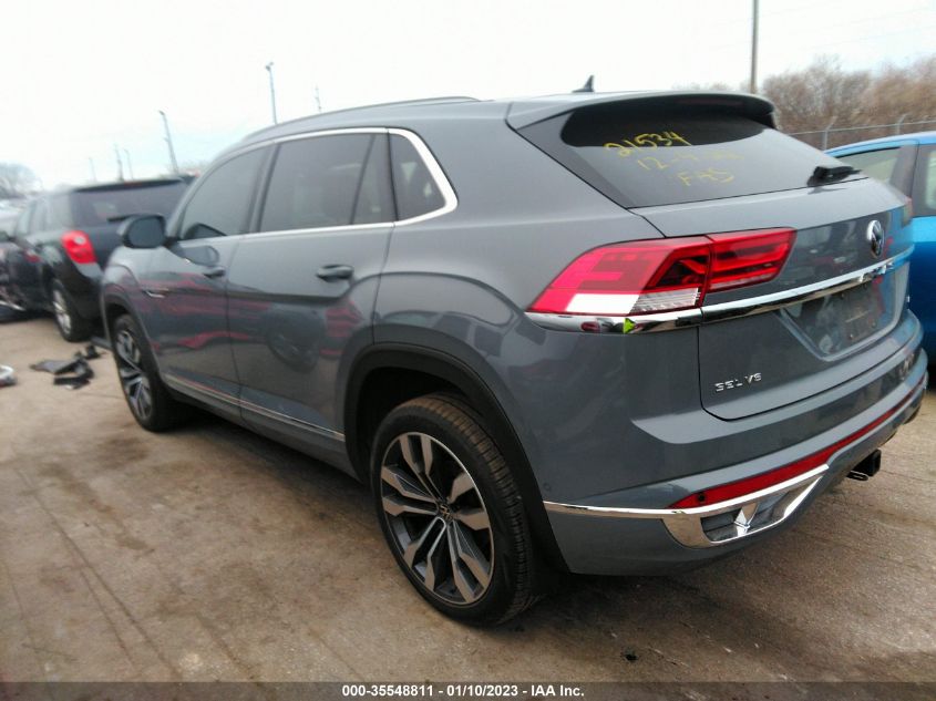 2021 VOLKSWAGEN ATLAS CROSS SPORT 3.6L V6 SEL PREMIUM VIN: 1V2FE2CA3MC229707