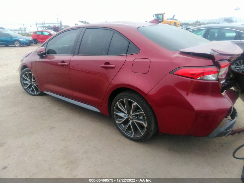 2022 TOYOTA COROLLA SE/SE NIGHTSHADE/APEX SE VIN: 5YFS4MCE9NP107735