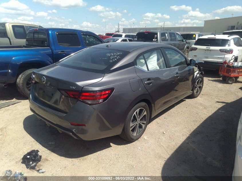2021 NISSAN SENTRA SV VIN: 3N1AB8CV5MY287080