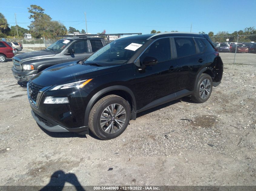 2022 NISSAN ROGUE SV VIN: 5N1BT3BA3NC698497